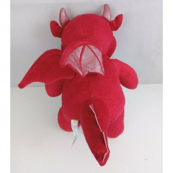 Great Wolf Lodge Exclusive Build A Bear MagicQuest Ellie Red Dragon 15" Plush - Picture 3 of 7